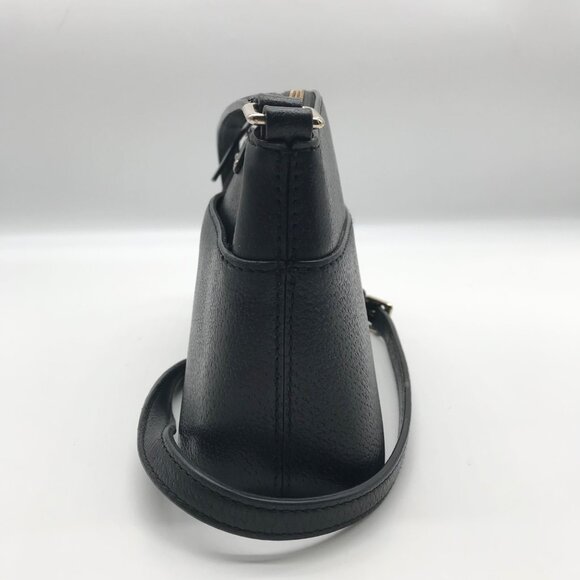 Kate Spade Black Pebbled Leather Grove Street Millie Crossbody Bag - Picture 4 of 10